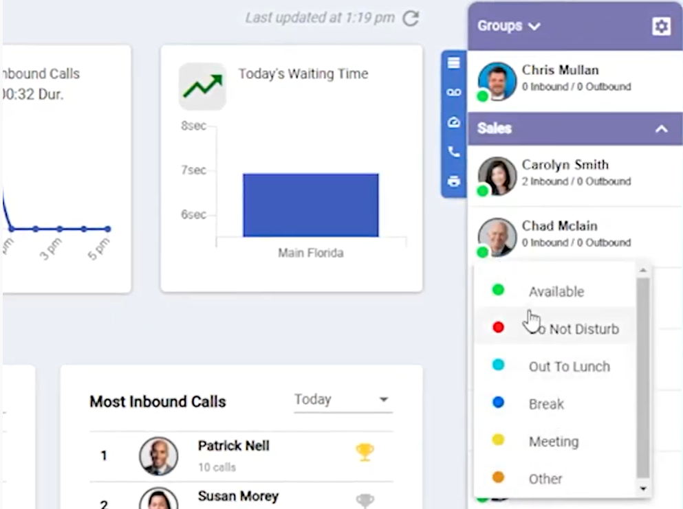 screenshot of Lightspeed Voice Quantum